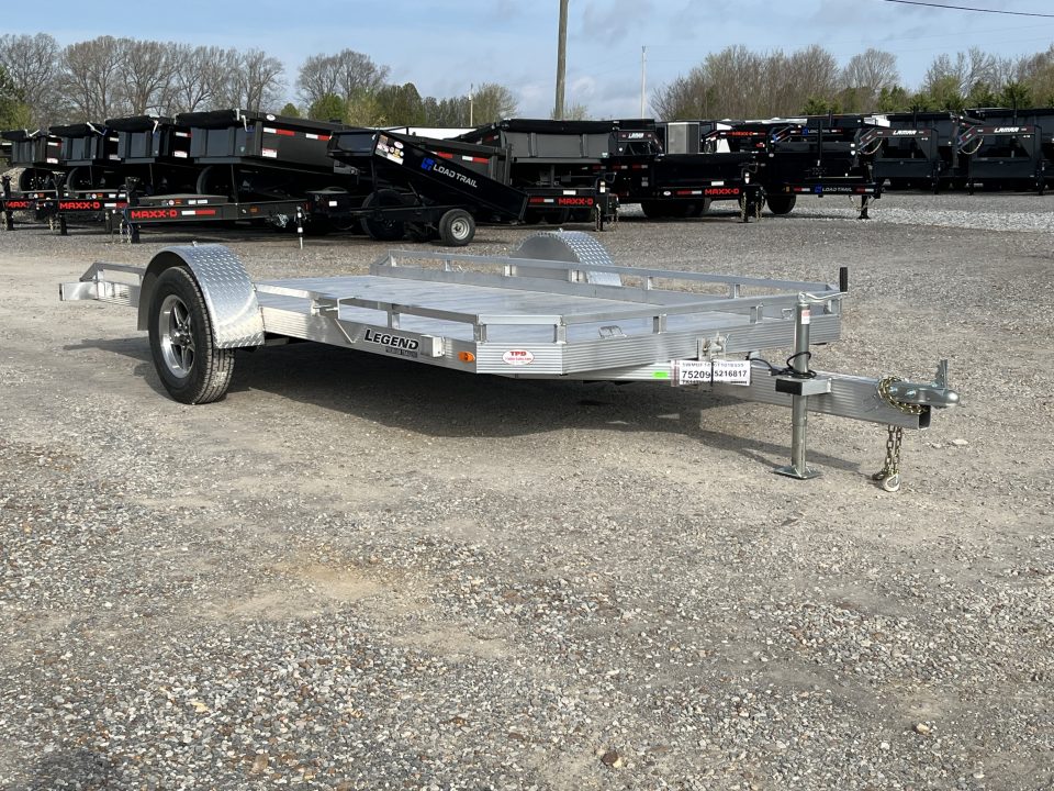 New 2026 Legend 7'X14' 3K Aluminum Tilt Utility Trailer