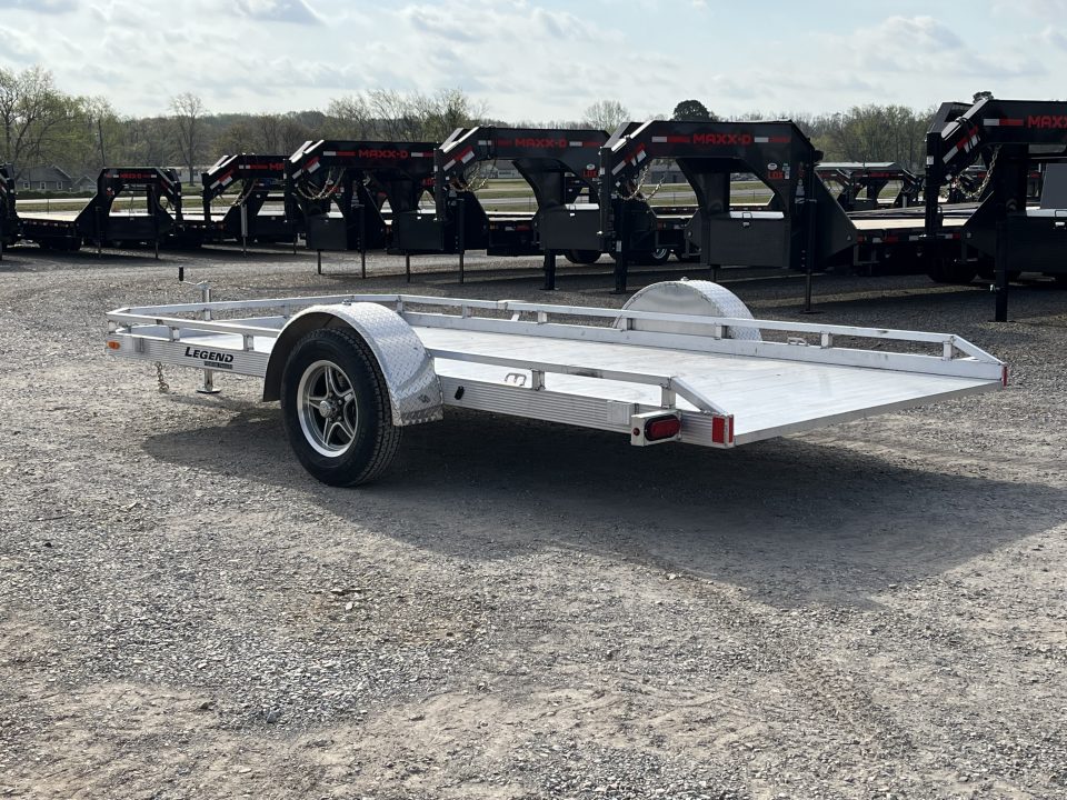 New 2026 Legend 7'X14' 3K Aluminum Tilt Utility Trailer