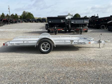 New 2026 Legend 7'X14' 3K Aluminum Tilt Utility Trailer