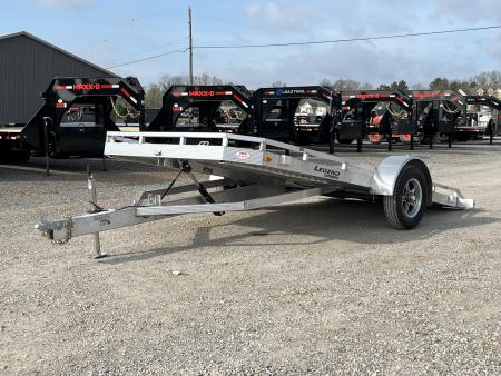 New 2026 Legend 7'X14' 3K Aluminum Tilt Utility Trailer