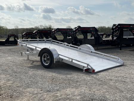 New 2026 Legend 7'X14' 3K Aluminum Tilt Utility Trailer