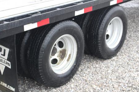 Used 2016 PJ Trailers 8.5' x 23+5' - Deckover Gooseneck Trailer - 25,000# GVW