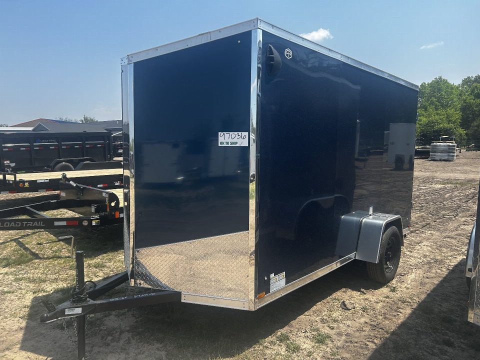 New 2026 US Cargo 6X12 3K 6'6" TALL BLUE Cargo / Enclosed Trailer