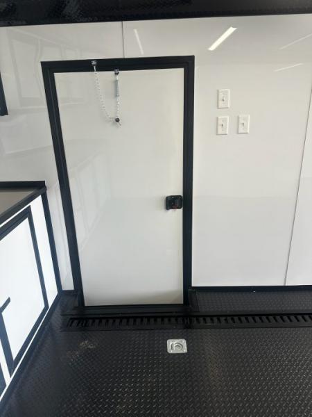 New 2026 Luxe 8.5x28 Race Trailer-Finished Interior-5200LB Triple Torsion-- Bogey Wheels-Recessed E Track
