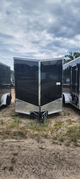 New 2026 US Cargo 7X14 BLACK RAMP 7K Cargo / Enclosed Trailer