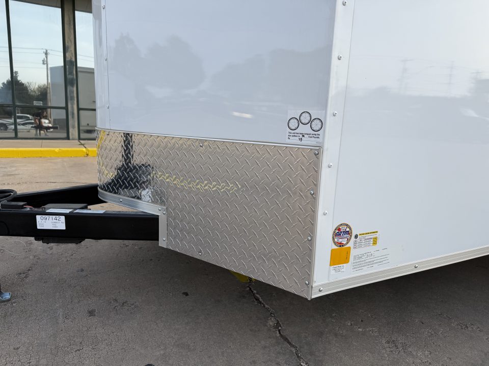 New #097142 2026 FOREST RIVER TA2 6 X 12 TANDEM AXLE 7K ENCLOSED W/ REAR DOUBLE DOORS
