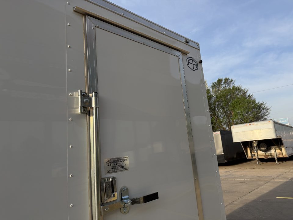 New #097142 2026 FOREST RIVER TA2 6 X 12 TANDEM AXLE 7K ENCLOSED W/ REAR DOUBLE DOORS