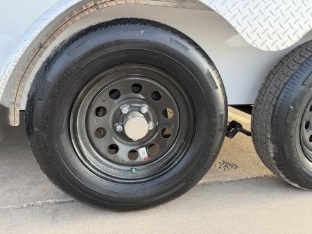 New #097142 2026 FOREST RIVER TA2 6 X 12 TANDEM AXLE 7K ENCLOSED W/ REAR DOUBLE DOORS