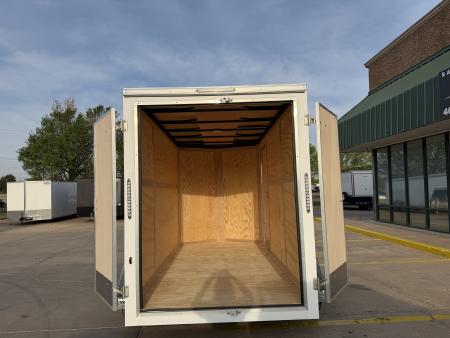 New #097142 2026 FOREST RIVER TA2 6 X 12 TANDEM AXLE 7K ENCLOSED W/ REAR DOUBLE DOORS