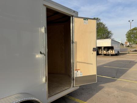 New #097142 2026 FOREST RIVER TA2 6 X 12 TANDEM AXLE 7K ENCLOSED W/ REAR DOUBLE DOORS