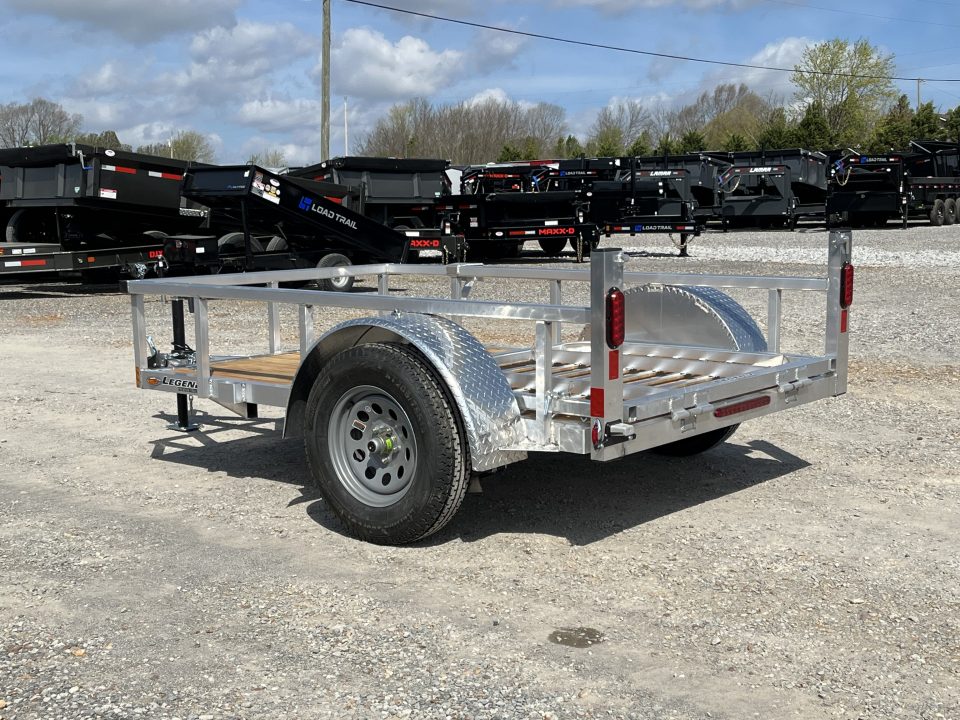 New 2026 Legend 5'X8' 3K Aluminum Utility Trailer