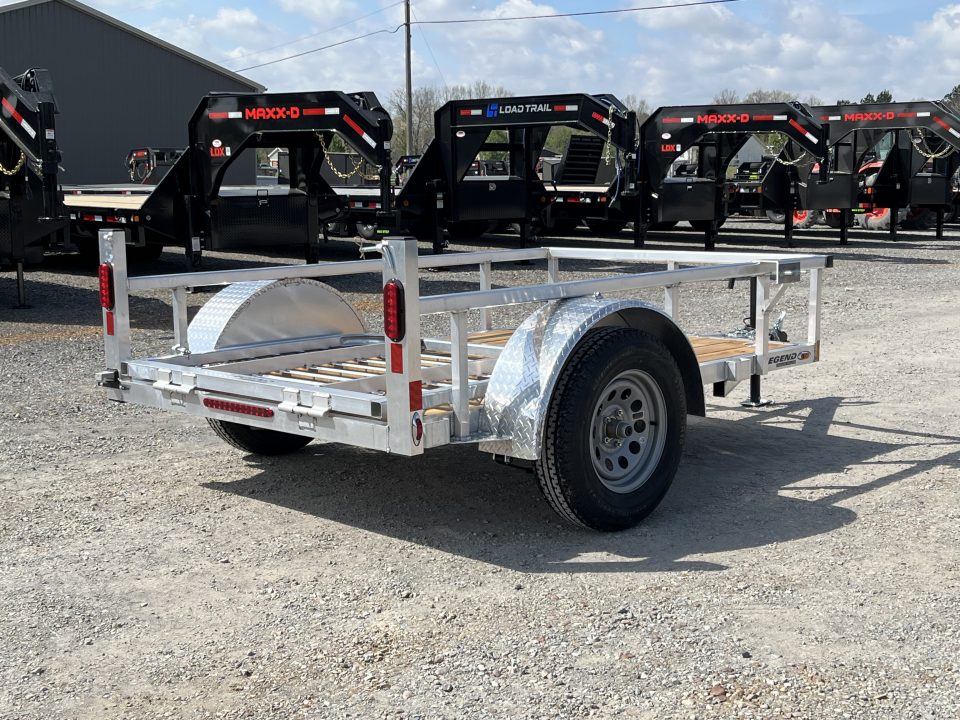 New 2026 Legend 5'X8' 3K Aluminum Utility Trailer