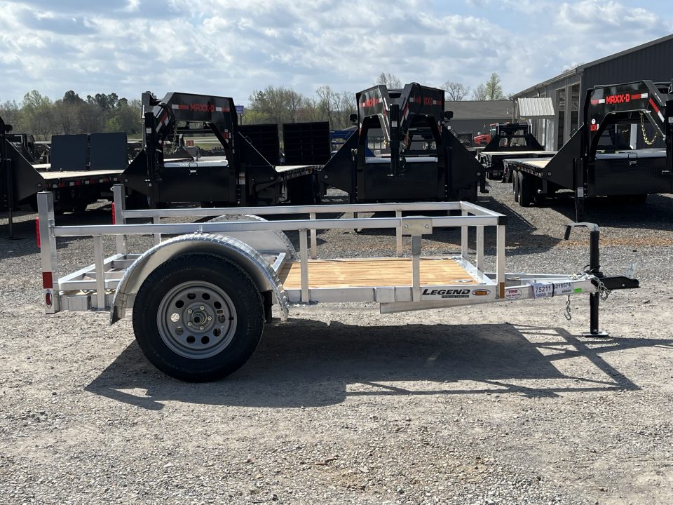 New 2026 Legend 5'X8' 3K Aluminum Utility Trailer
