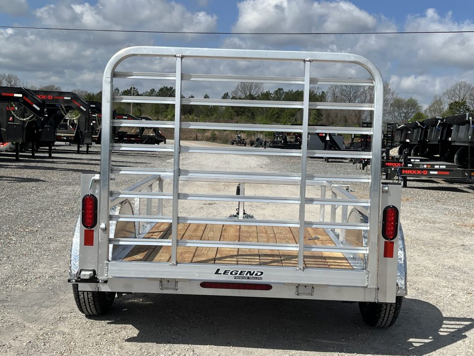 New 2026 Legend 5'X8' 3K Aluminum Utility Trailer