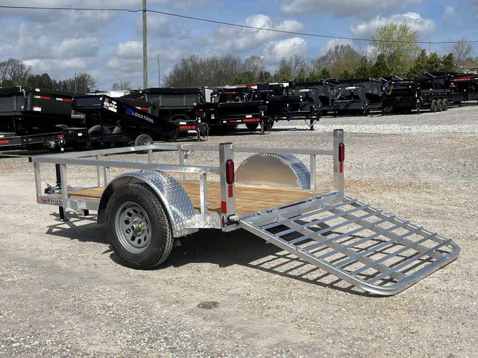 New 2026 Legend 5'X8' 3K Aluminum Utility Trailer