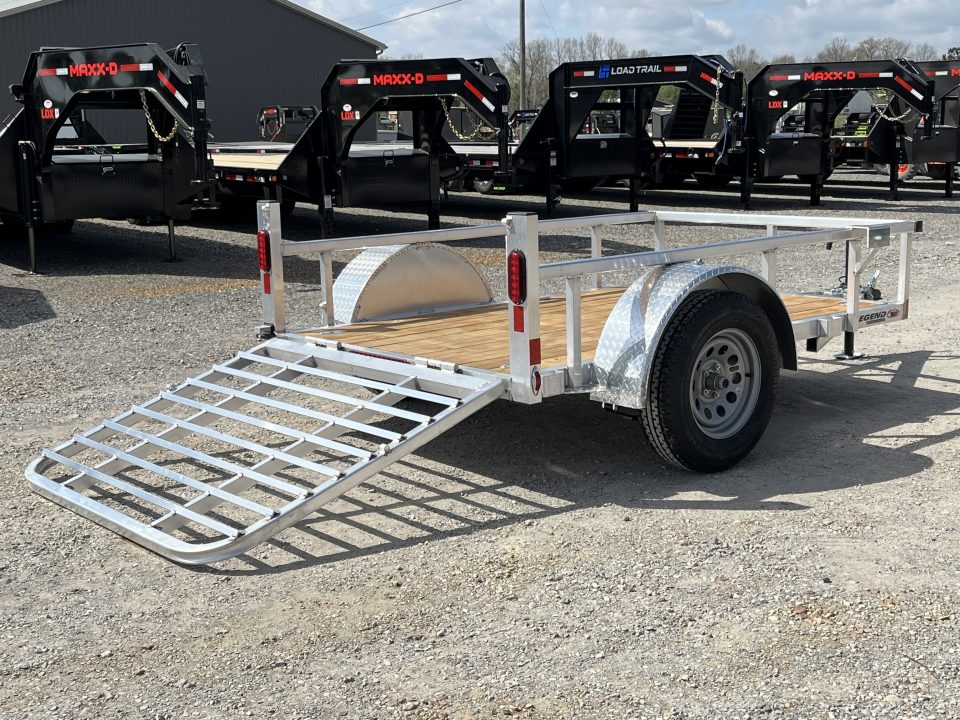 New 2026 Legend 5'X8' 3K Aluminum Utility Trailer