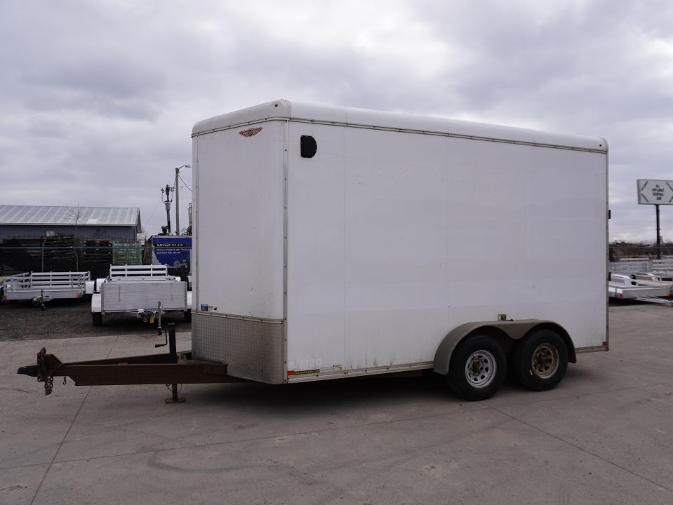 Used 2020 H&H Trailers 7x14ft Cargo / Enclosed Trailer