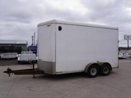 Used 2020 H&H Trailers 7x14ft Cargo / Enclosed Trailer