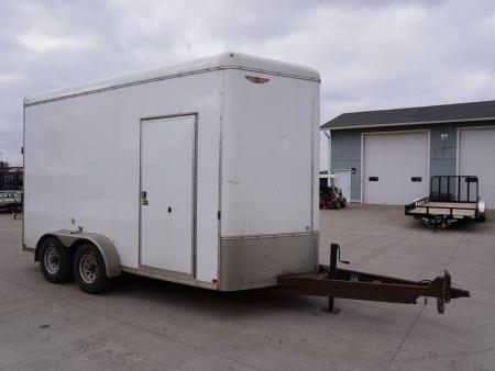 Used 2020 H&H Trailers 7x14ft Cargo / Enclosed Trailer