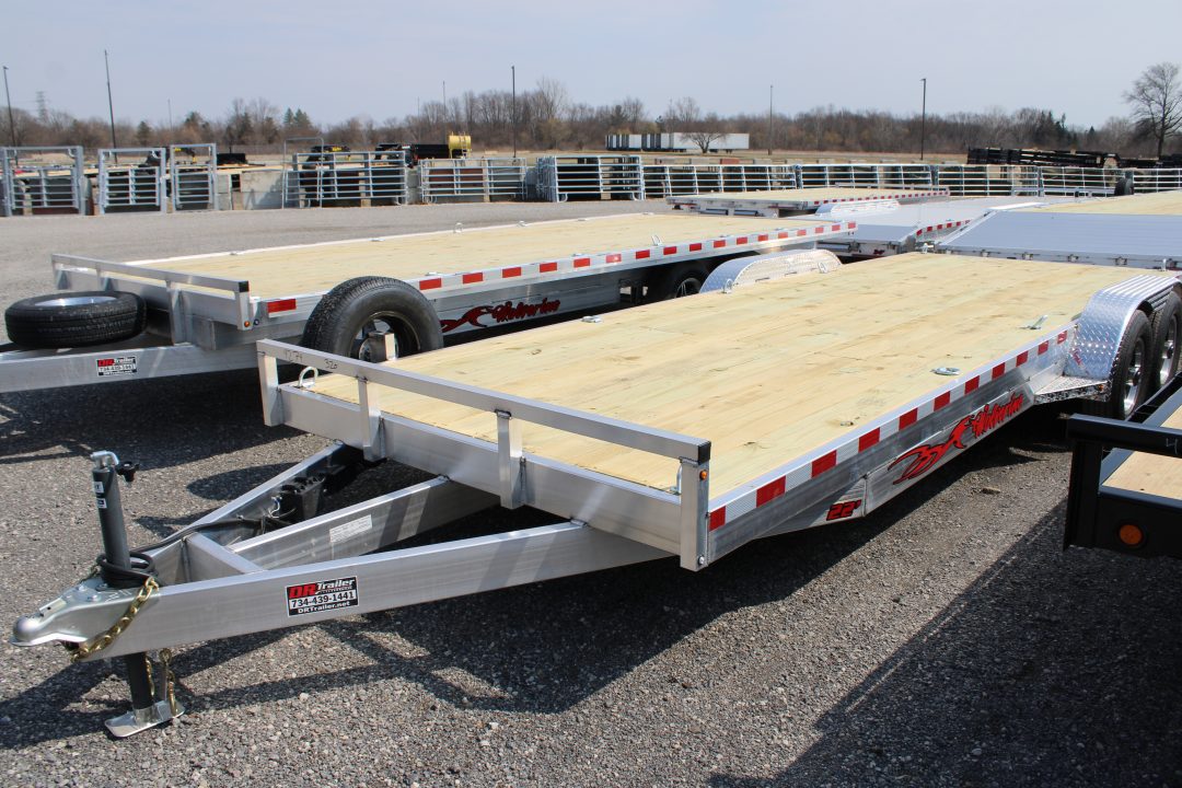 New 2026 Wolverine 22' 10K GVWR AMULINUM STOCK ID 52647 Car Hauler