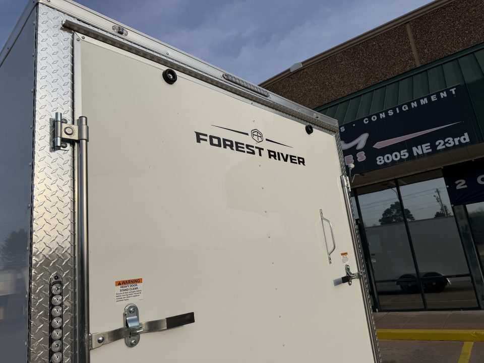 New #055972 2026 FOREST RIVER TA2 7 X 16 TANDEM AXLE 7K ENCLOSED W/ REAR RAMP DOOR