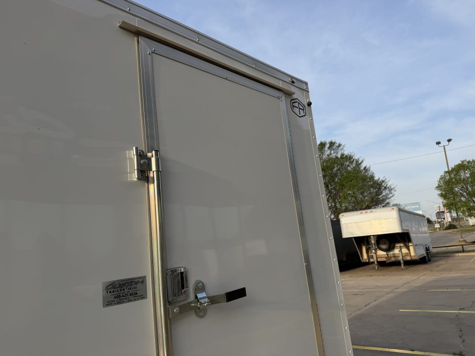 New #055972 2026 FOREST RIVER TA2 7 X 16 TANDEM AXLE 7K ENCLOSED W/ REAR RAMP DOOR