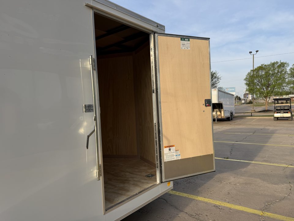 New #055972 2026 FOREST RIVER TA2 7 X 16 TANDEM AXLE 7K ENCLOSED W/ REAR RAMP DOOR