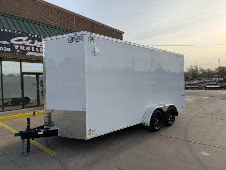 New #055972 2026 FOREST RIVER TA2 7 X 16 TANDEM AXLE 7K ENCLOSED W/ REAR RAMP DOOR