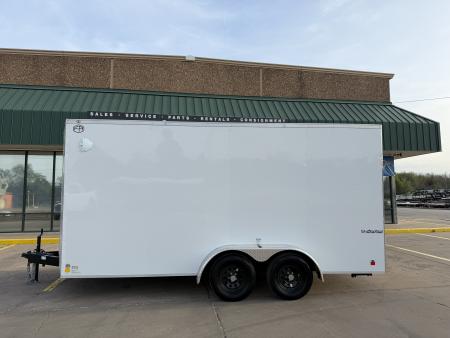 New #055972 2026 FOREST RIVER TA2 7 X 16 TANDEM AXLE 7K ENCLOSED W/ REAR RAMP DOOR
