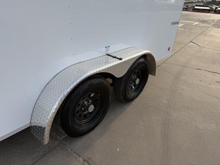 New #055972 2026 FOREST RIVER TA2 7 X 16 TANDEM AXLE 7K ENCLOSED W/ REAR RAMP DOOR