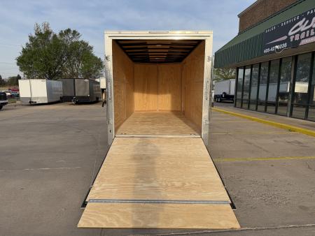 New #055972 2026 FOREST RIVER TA2 7 X 16 TANDEM AXLE 7K ENCLOSED W/ REAR RAMP DOOR