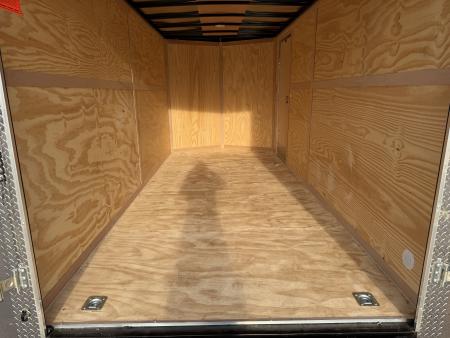 New #055972 2026 FOREST RIVER TA2 7 X 16 TANDEM AXLE 7K ENCLOSED W/ REAR RAMP DOOR