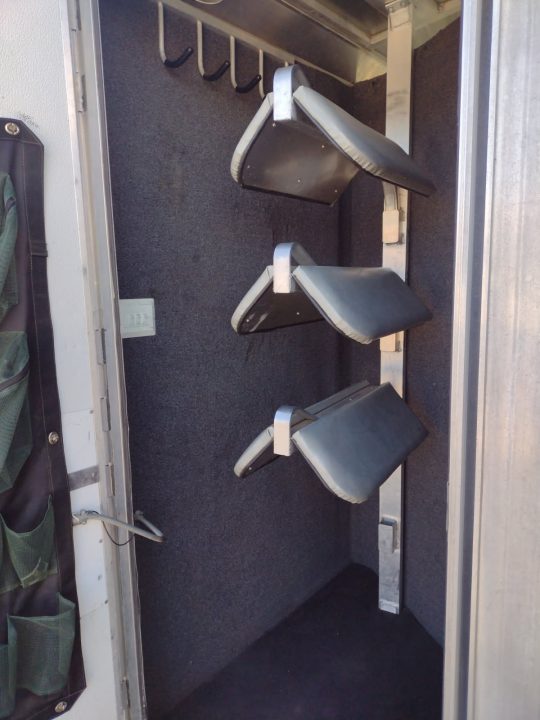 Used 2003 Classic 3 Horse Living Quarter Horse Trailer