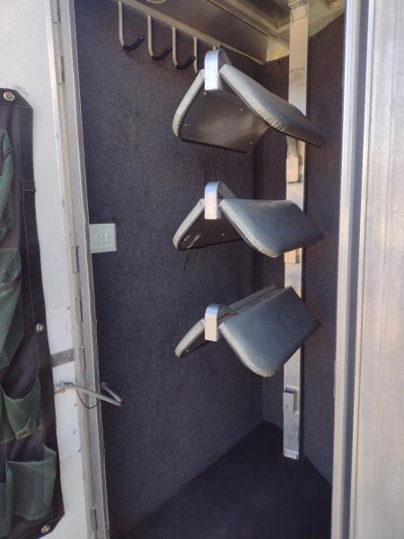 Used 2003 Classic 3 Horse Living Quarter Horse Trailer