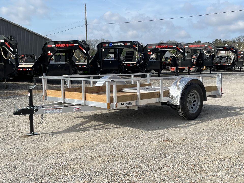 New 2026 Legend 6'X10' 3K Aluminum Utility Trailer