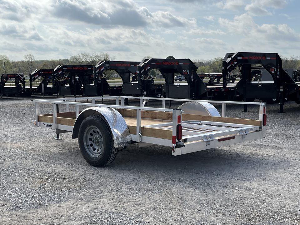 New 2026 Legend 6'X10' 3K Aluminum Utility Trailer