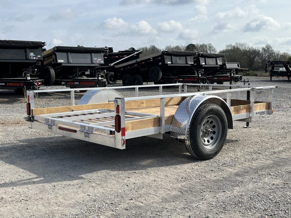 New 2026 Legend 6'X10' 3K Aluminum Utility Trailer