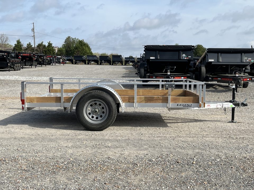 New 2026 Legend 6'X10' 3K Aluminum Utility Trailer
