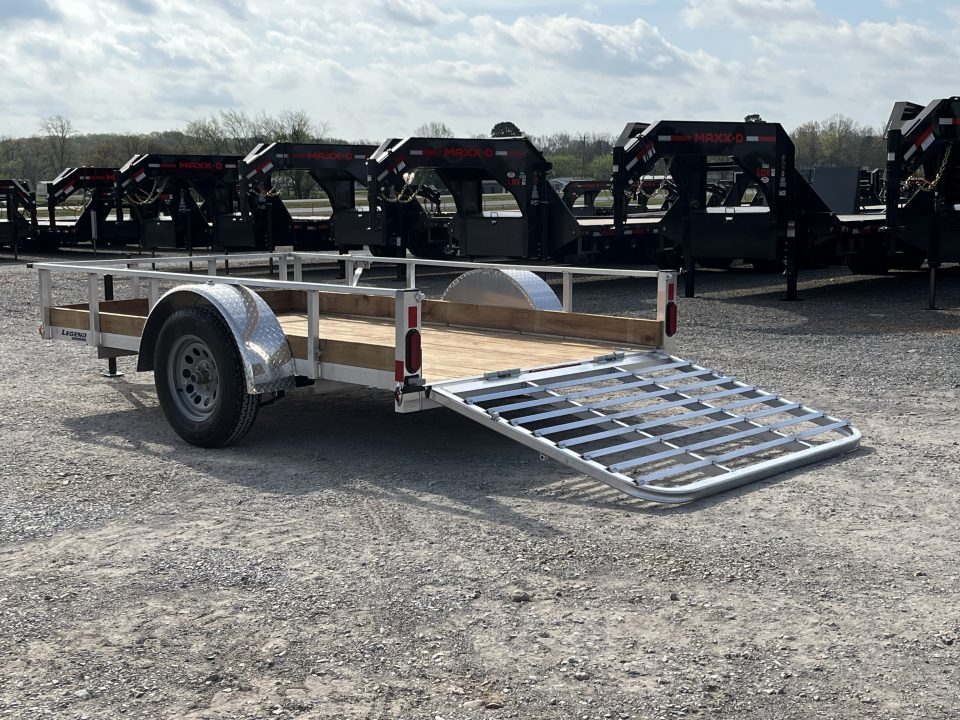 New 2026 Legend 6'X10' 3K Aluminum Utility Trailer