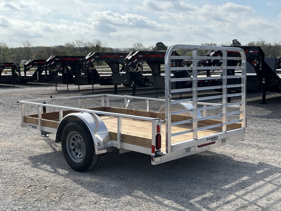 New 2026 Legend 6'X10' 3K Aluminum Utility Trailer
