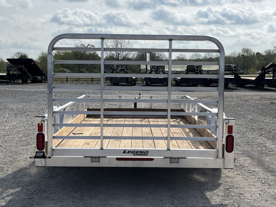 New 2026 Legend 6'X10' 3K Aluminum Utility Trailer