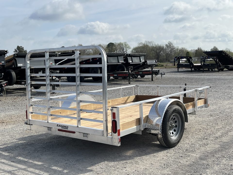 New 2026 Legend 6'X10' 3K Aluminum Utility Trailer