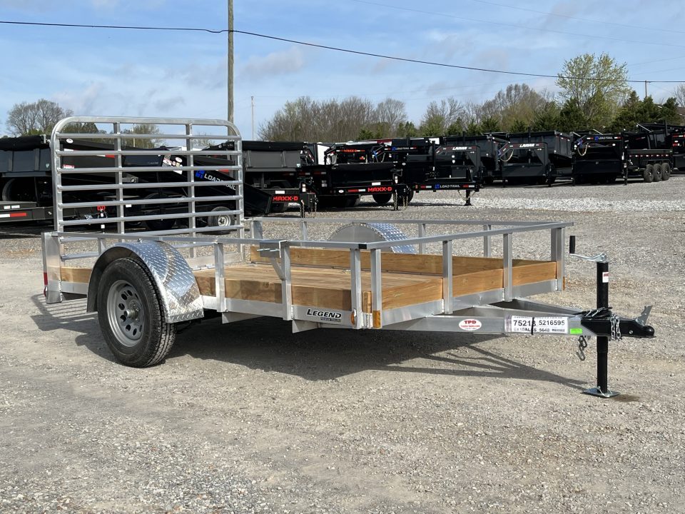 New 2026 Legend 6'X10' 3K Aluminum Utility Trailer