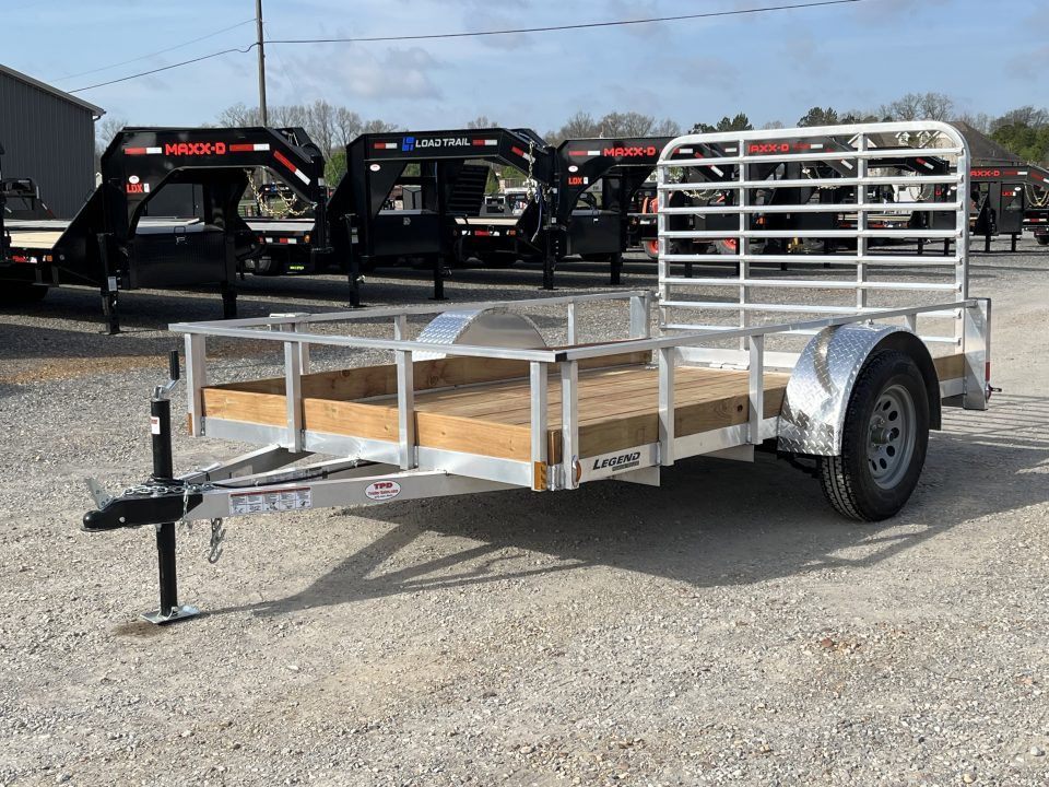 New 2026 Legend 6'X10' 3K Aluminum Utility Trailer