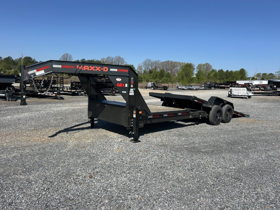 Used 2026 MAXX-D 83"X24' 18K Gooseneck Tilt Equipment Trailer
