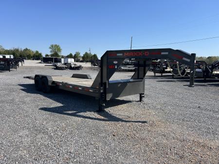 Used 2026 MAXX-D 83"X24' 18K Gooseneck Tilt Equipment Trailer