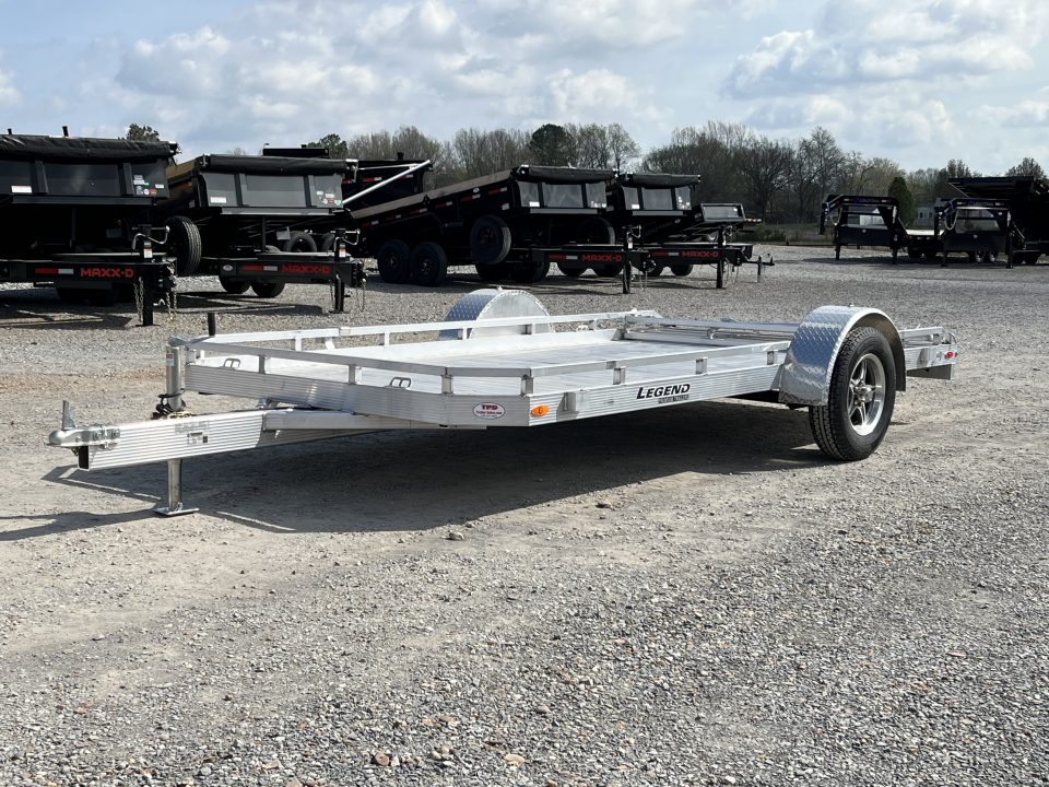 New 2026 Legend 7'X14' 3K Aluminum Utility Trailer