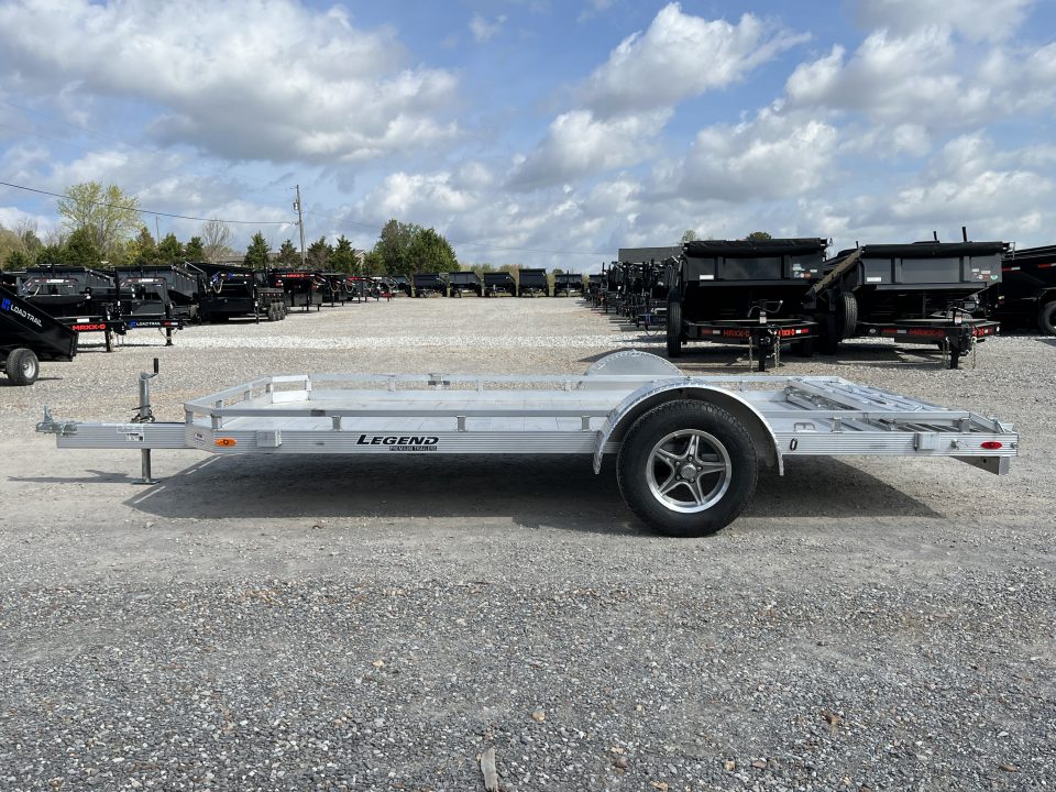 New 2026 Legend 7'X14' 3K Aluminum Utility Trailer