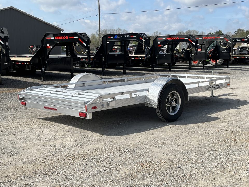 New 2026 Legend 7'X14' 3K Aluminum Utility Trailer