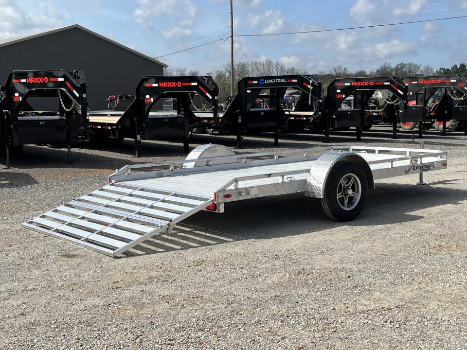 New 2026 Legend 7'X14' 3K Aluminum Utility Trailer